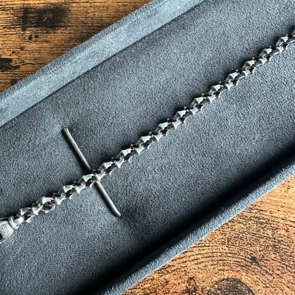 David Yurman Armory Bracelet in Sterling Silver - 5mm - 8.25" - Picture 8 of 14